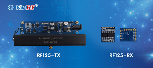 低功耗、遠距離、125KHz無線空中喚醒和數(shù)據(jù)收發(fā)模塊RF125